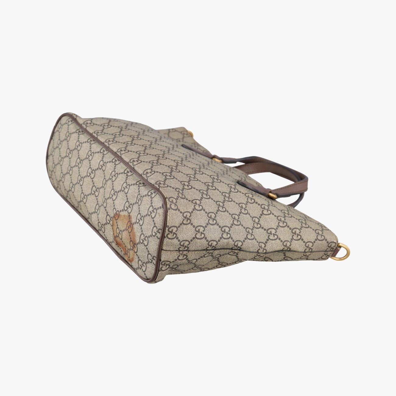 Gucci GG Supreme Bosco Patch Beige Multicolor Canvas Handbag — view 6