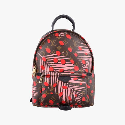 Louis Vuitton Palm Springs PM Brown Sugar Pink Poppy Monogram Jungle