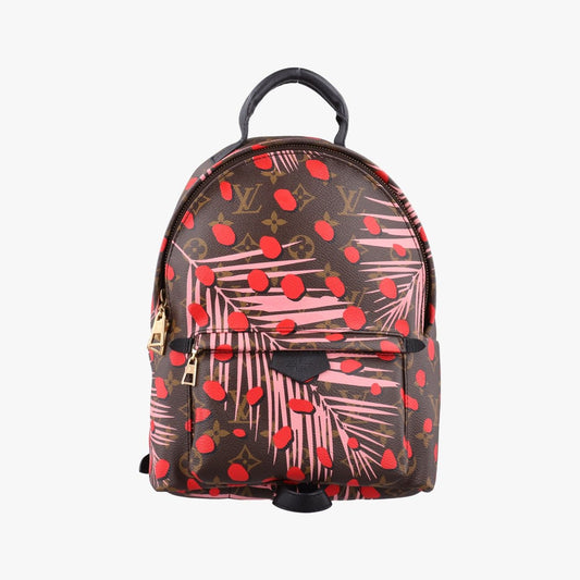 Louis Vuitton Palm Springs PM Brown Sugar Pink Poppy Monogram Jungle