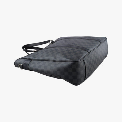 Louis Vuitton Tadao Noir Damier Graphite Tote — view 5