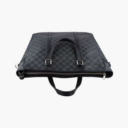 Louis Vuitton Tadao Noir Damier Graphite Tote — view 8