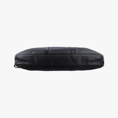 Gucci Diamante Black Leather Handbag — view 3