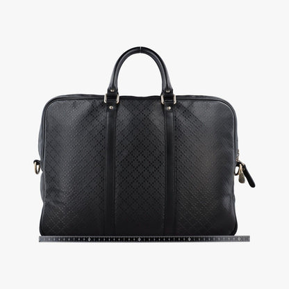Gucci Diamante Black Leather Handbag — view 2