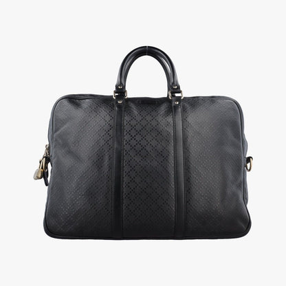 Gucci Diamante Black Leather Handbag