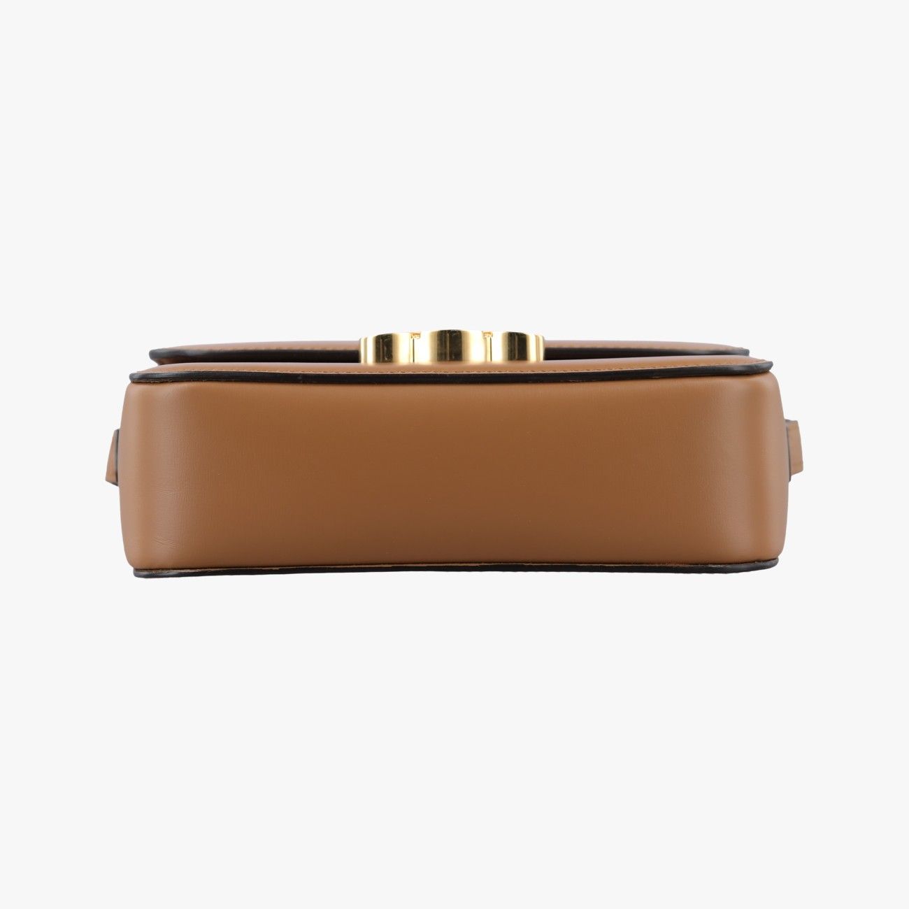 Celine Teen Triomphe Brown Leather Shoulder — view 3