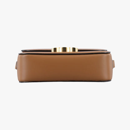 Celine Teen Triomphe Brown Leather Shoulder — view 3