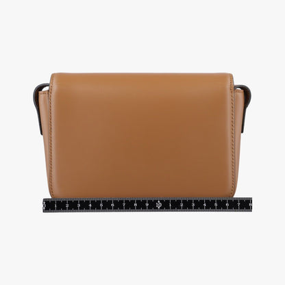 Celine Teen Triomphe Brown Leather Shoulder — view 2