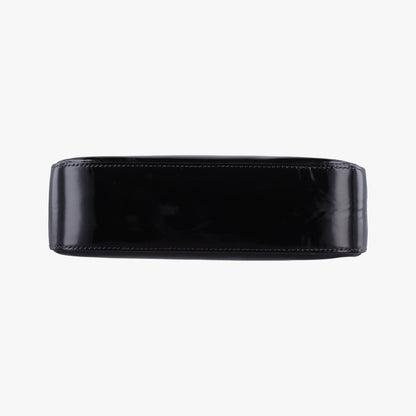 Prada Re Edition Black Patent Leather 7 Shoulder — view 3