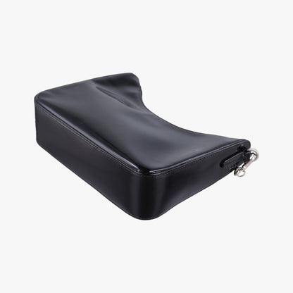 Prada Re Edition Black Patent Leather 7 Shoulder — view 6