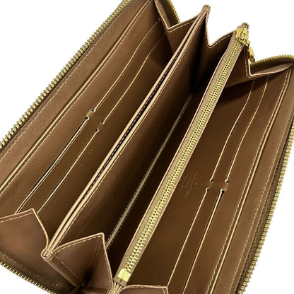 Louis Vuitton Wallet Monogram Vernis Zippy Mordore Leather — view 3