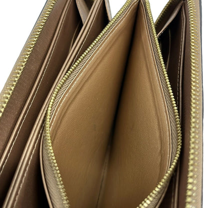 Louis Vuitton Wallet Monogram Vernis Zippy Mordore Leather — view 4