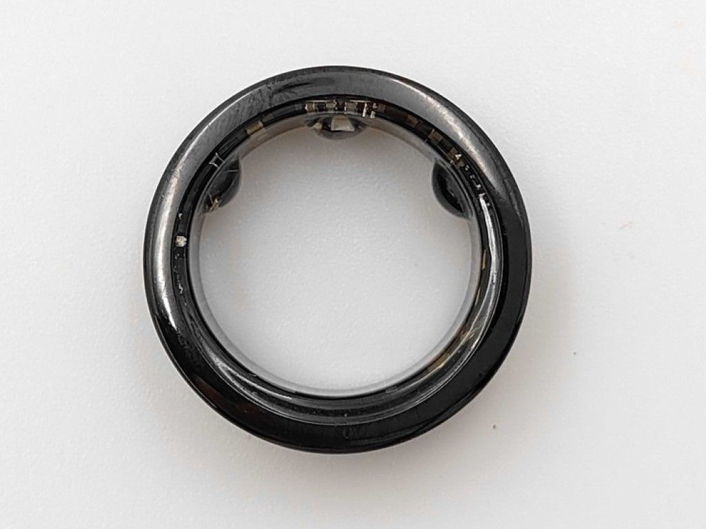 Gucci Ring Aura Interlocking G Le1 Black Titanium Oura — view 4