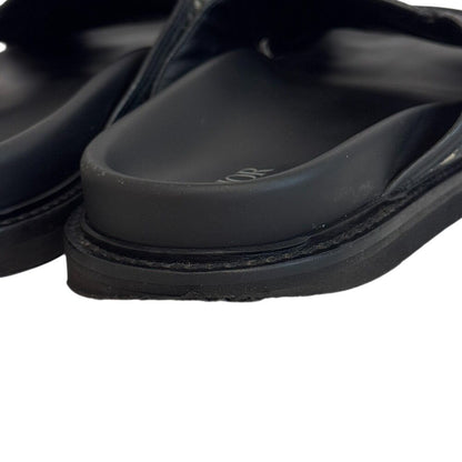 Dior Slide Shower CD Logo Oblique Jacquard Sandals — view 6
