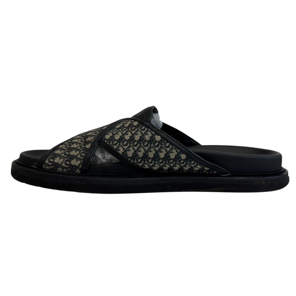 Dior Slide Shower CD Logo Oblique Jacquard Sandals