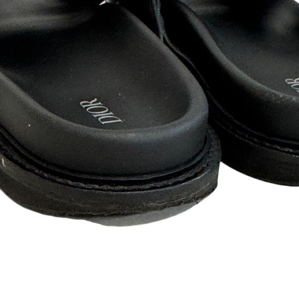 Dior Slide Shower CD Logo Oblique Jacquard Sandals — view 7