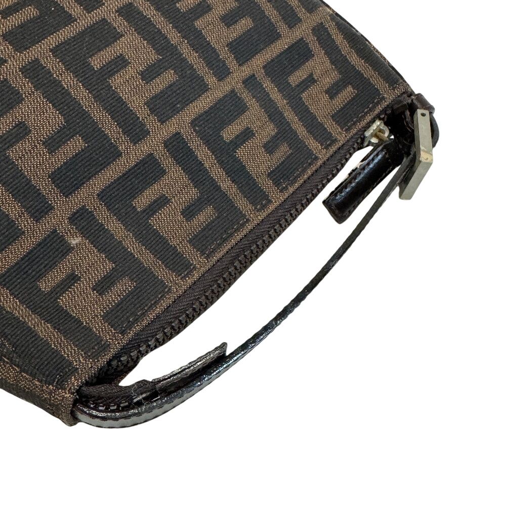 Fendi Medium Deterioration Mini Bag Makeup Pouch — view 4