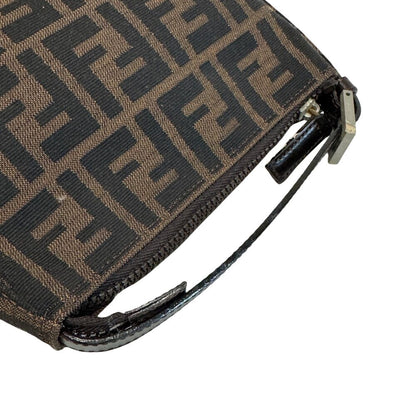 Fendi Medium Deterioration Mini Bag Makeup Pouch — view 4
