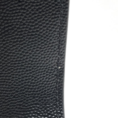 Saint Laurent Kate Monogram Chain Shoulder Bag Leather Black — view 7