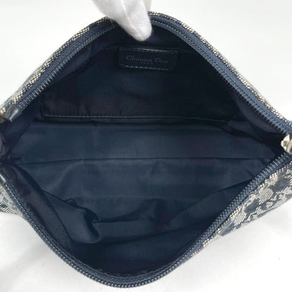 Dior Shoulder Bag Trotter Pattern Canvas Navy — view 8
