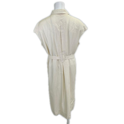 Hermes Silk Series Button Sleeveless Dress 36 — view 3