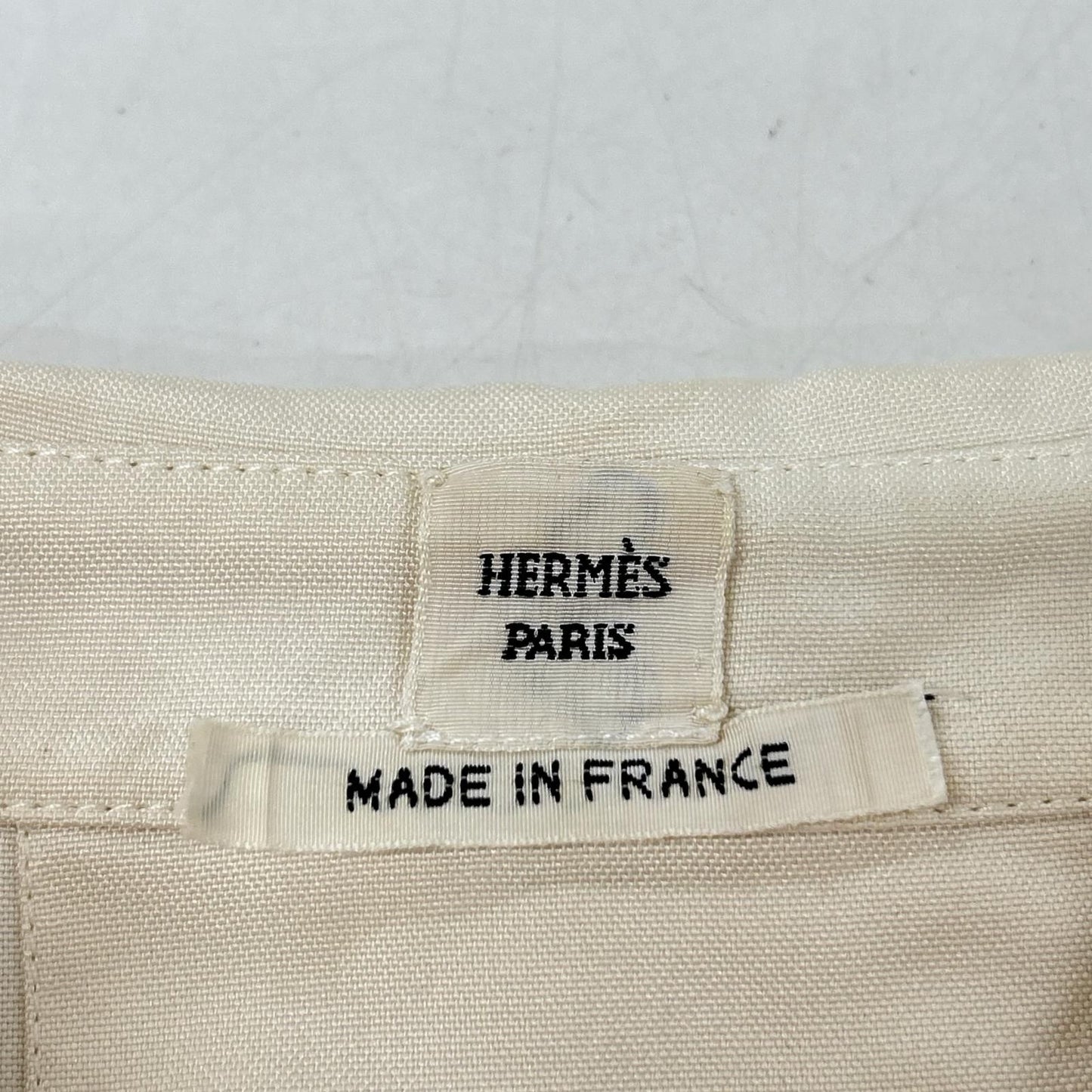Hermes Silk Series Button Sleeveless Dress 36 — view 6