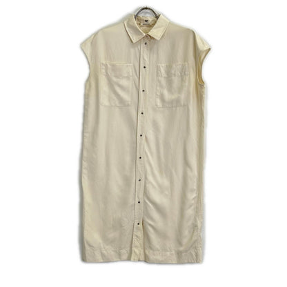 Hermes Silk Series Button Sleeveless Dress 36 — view 4