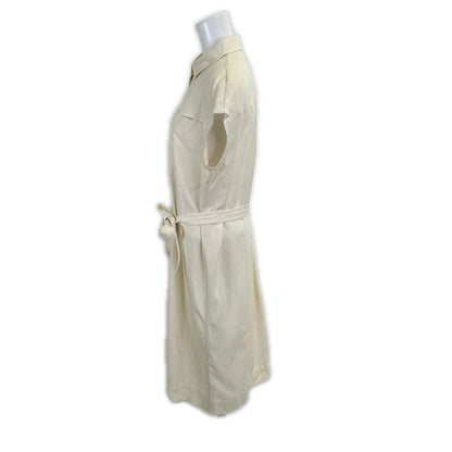 Hermes Silk Series Button Sleeveless Dress 36 — view 2