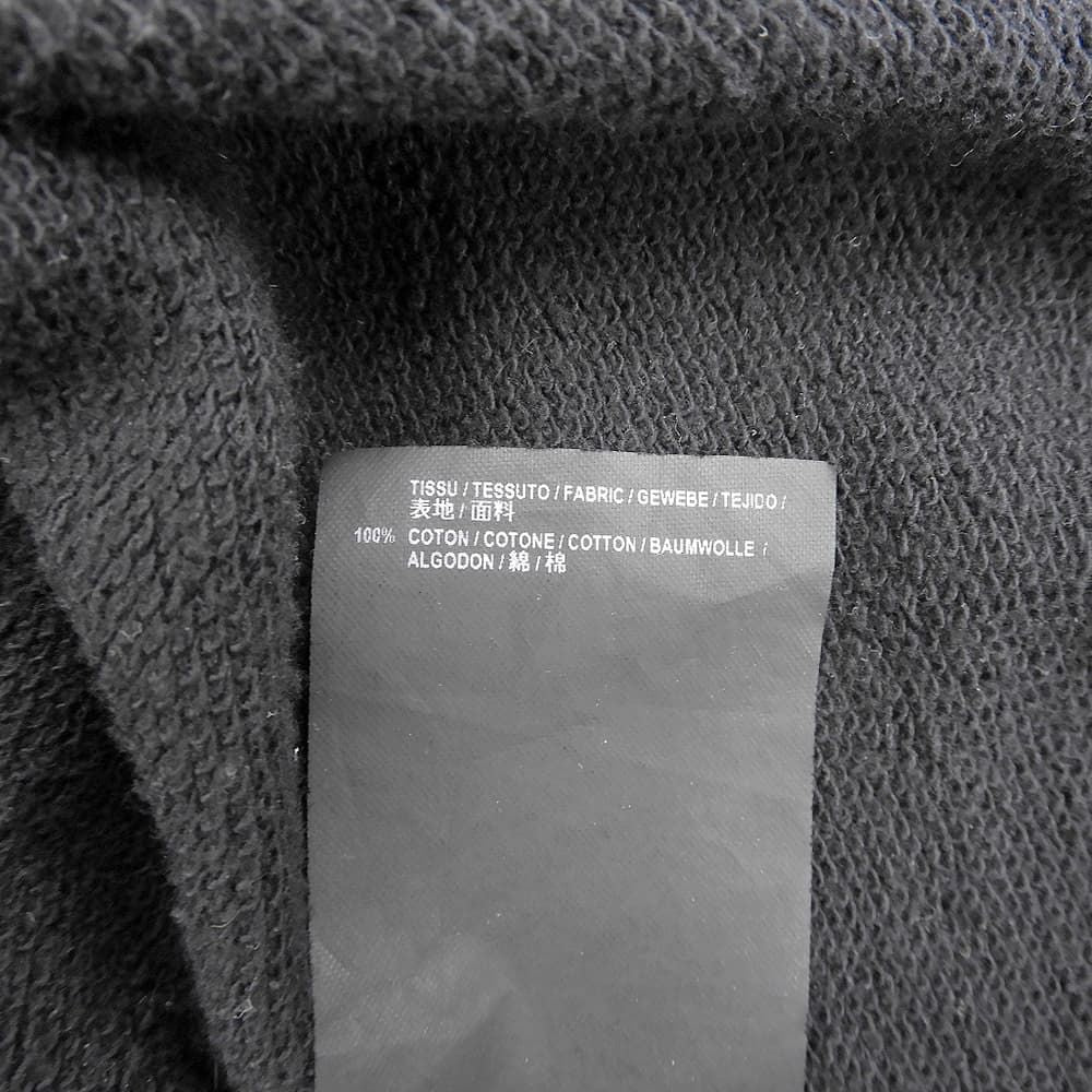 Saint Laurent Paris Sweatshirt Top Black — view 4