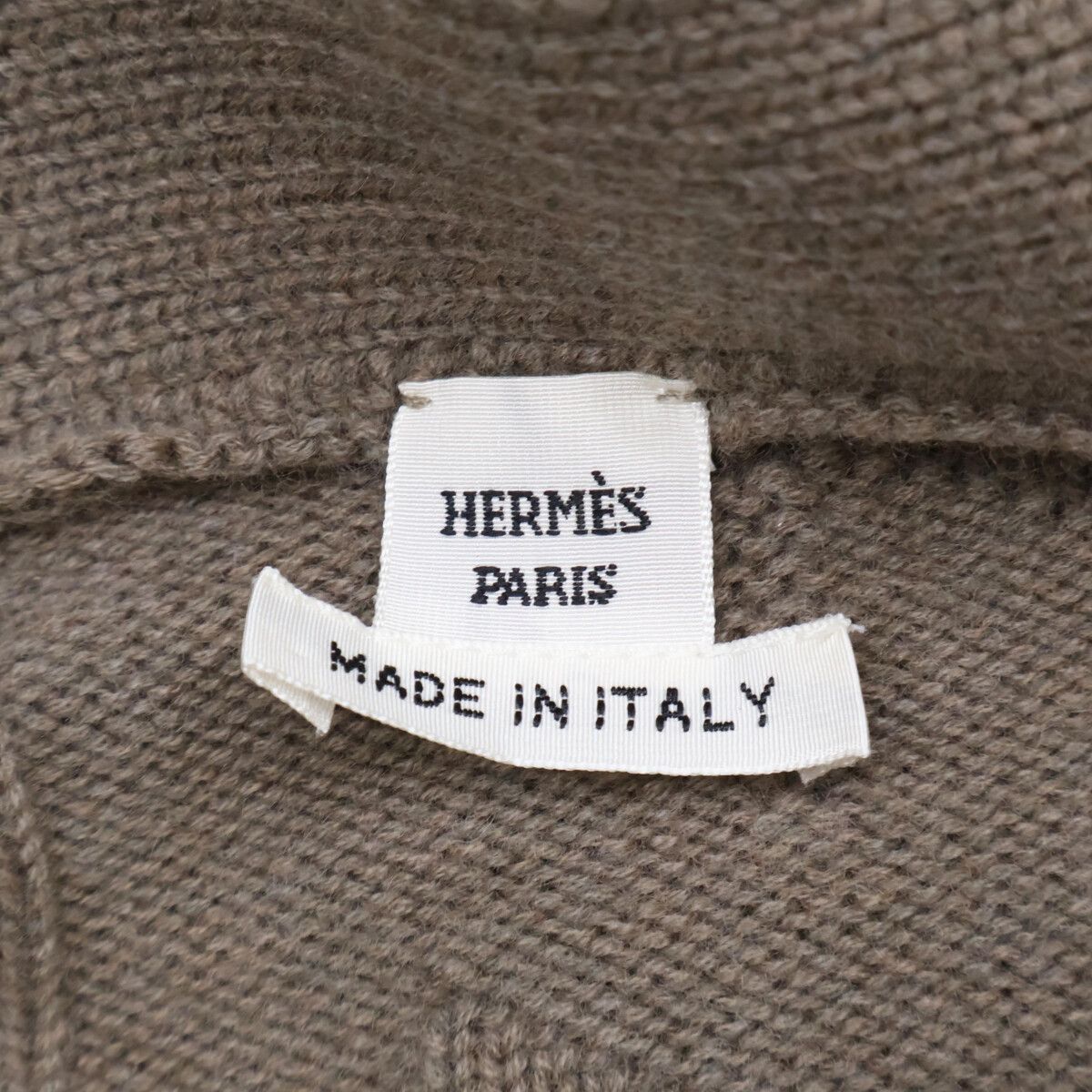 Hermes Carre Jacquard Knit gun 40 Sweater — view 6