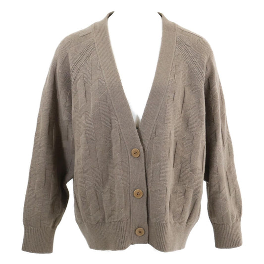 Hermes Carre Jacquard Knit gun 40 Sweater