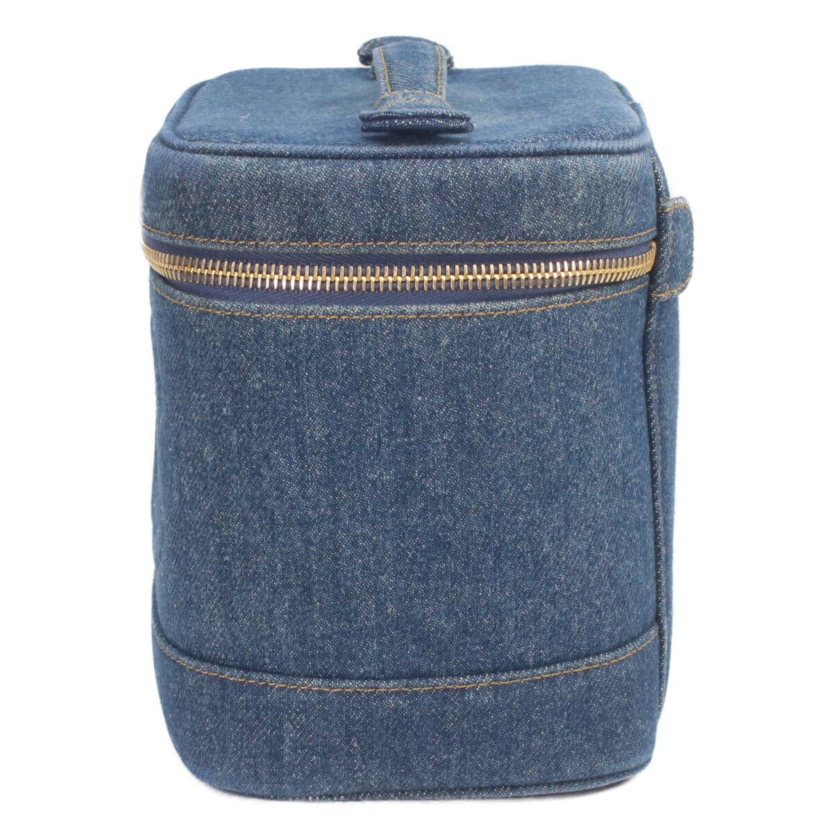 Chanel Indigo Denim Vertical Vanity — view 2