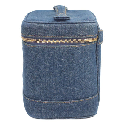 Chanel Indigo Denim Vertical Vanity — view 2