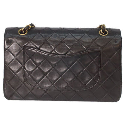 Chanel Black Lambskin Gold Quilted 25 Shoulder — view 3