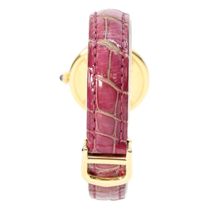 Cartier 925 Must Trinity Vermeil SM Side White Dial Quartz — view 4