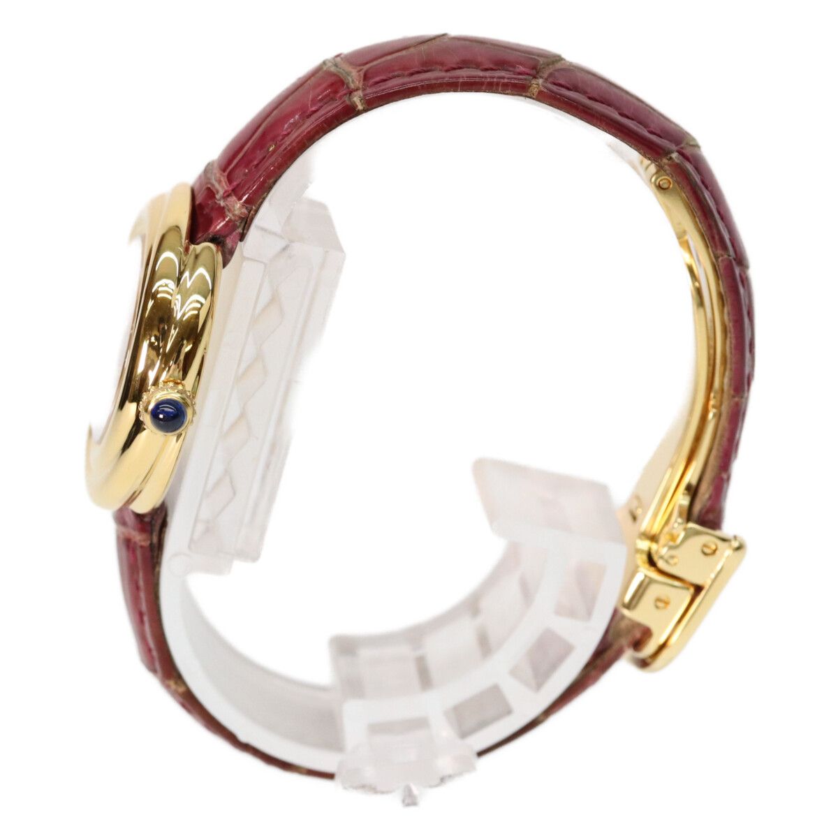 Cartier 925 Must Trinity Vermeil SM Side White Dial Quartz — view 3