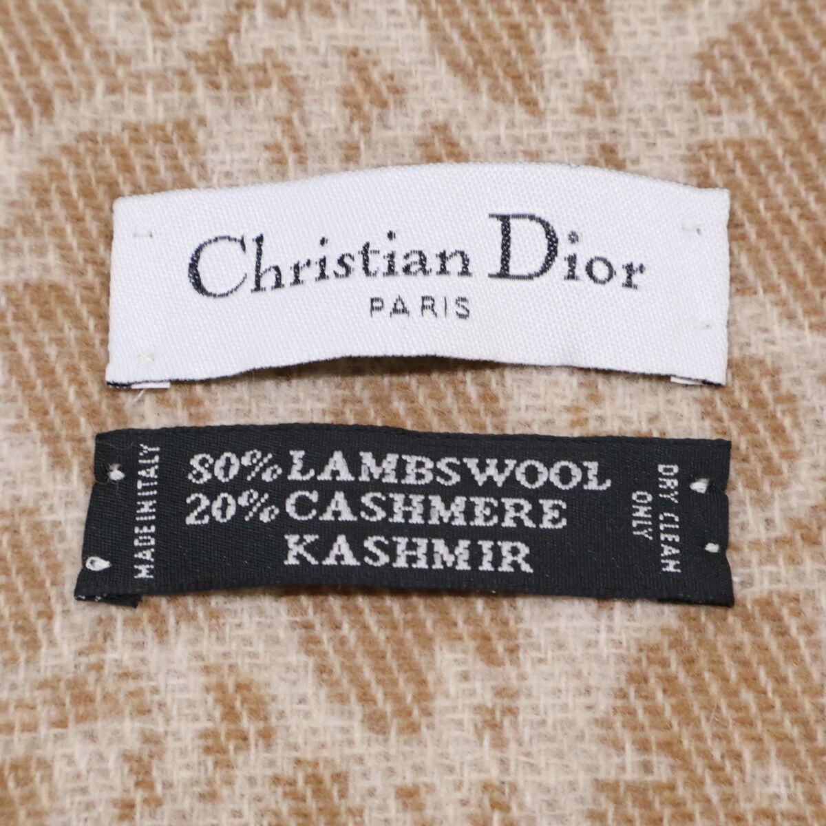 Dior Trotter Cashmere Wool Scarf — view 5