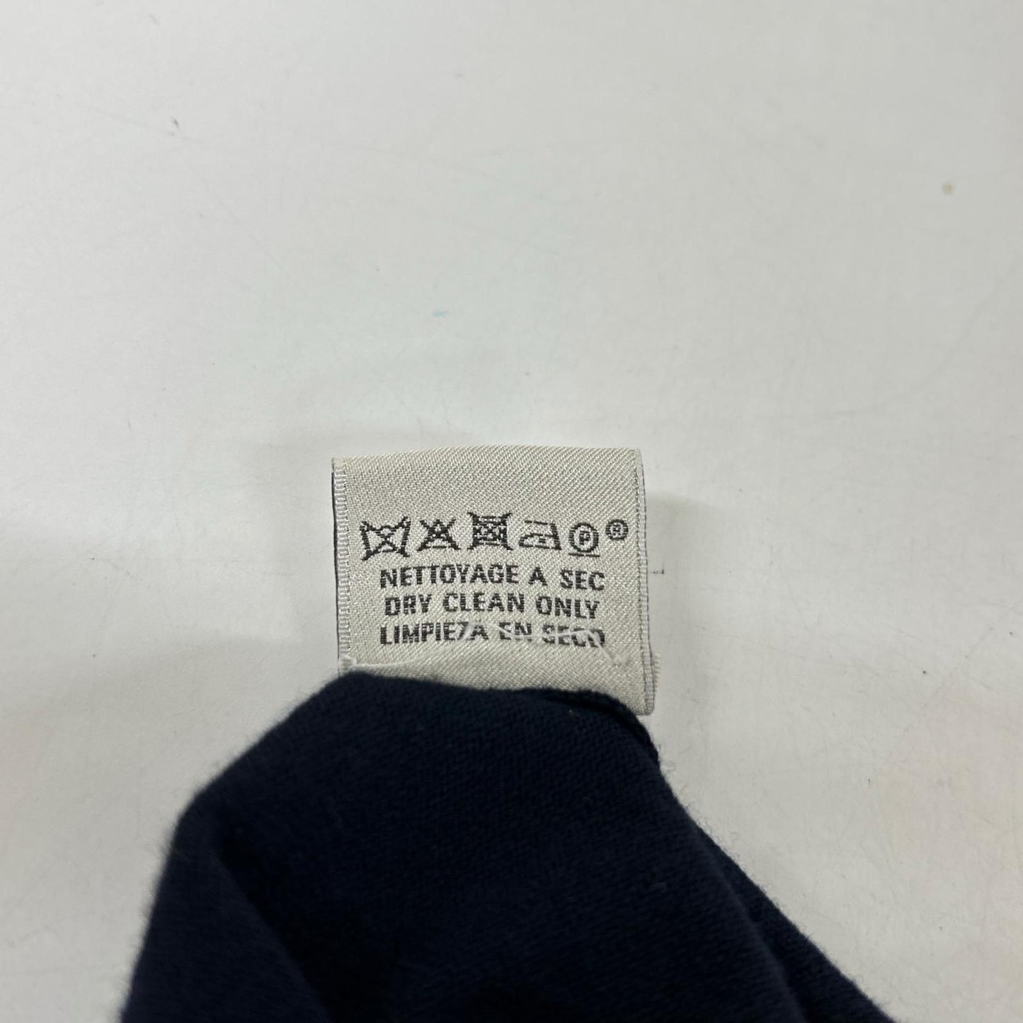 Hermes Navy Robot L S Knit Polo Sweater — view 5