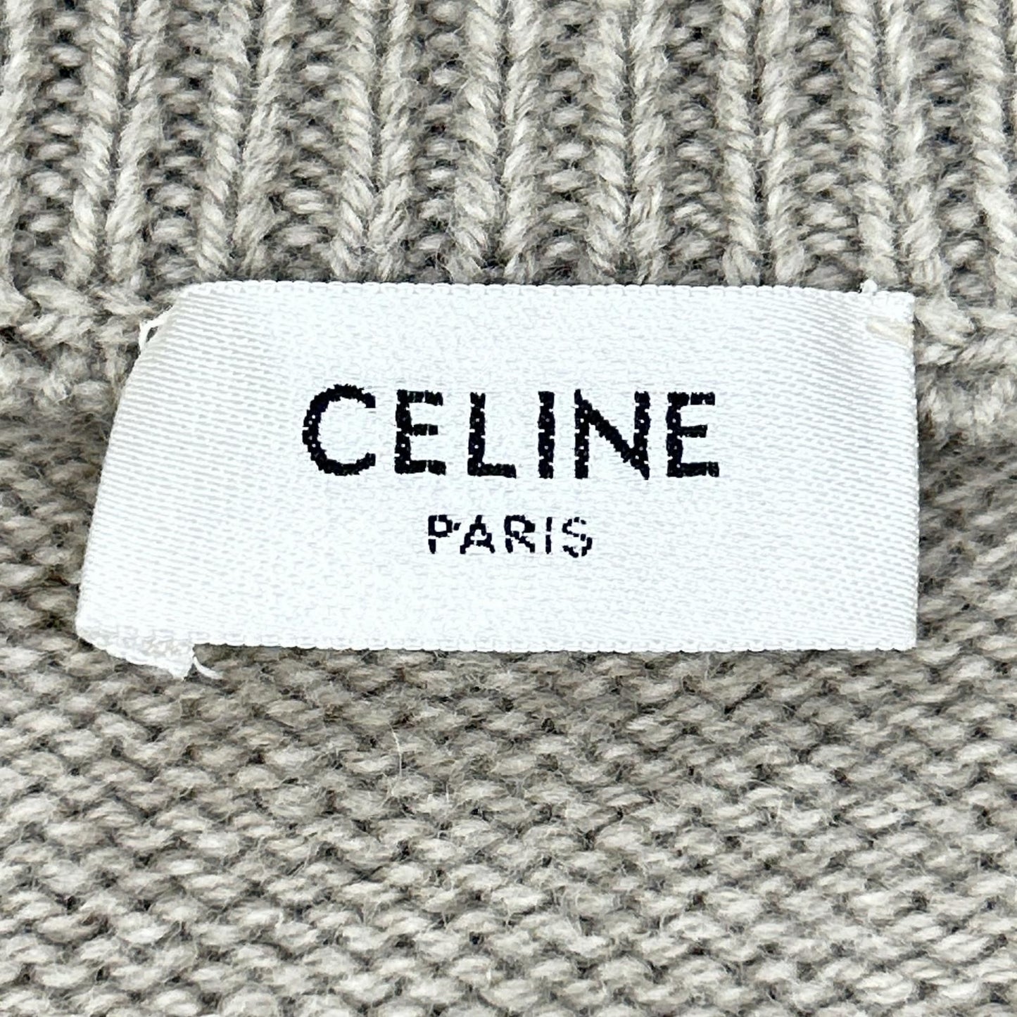 Celine Triomphe Cashmere wool Knit Sweater XL — view 3