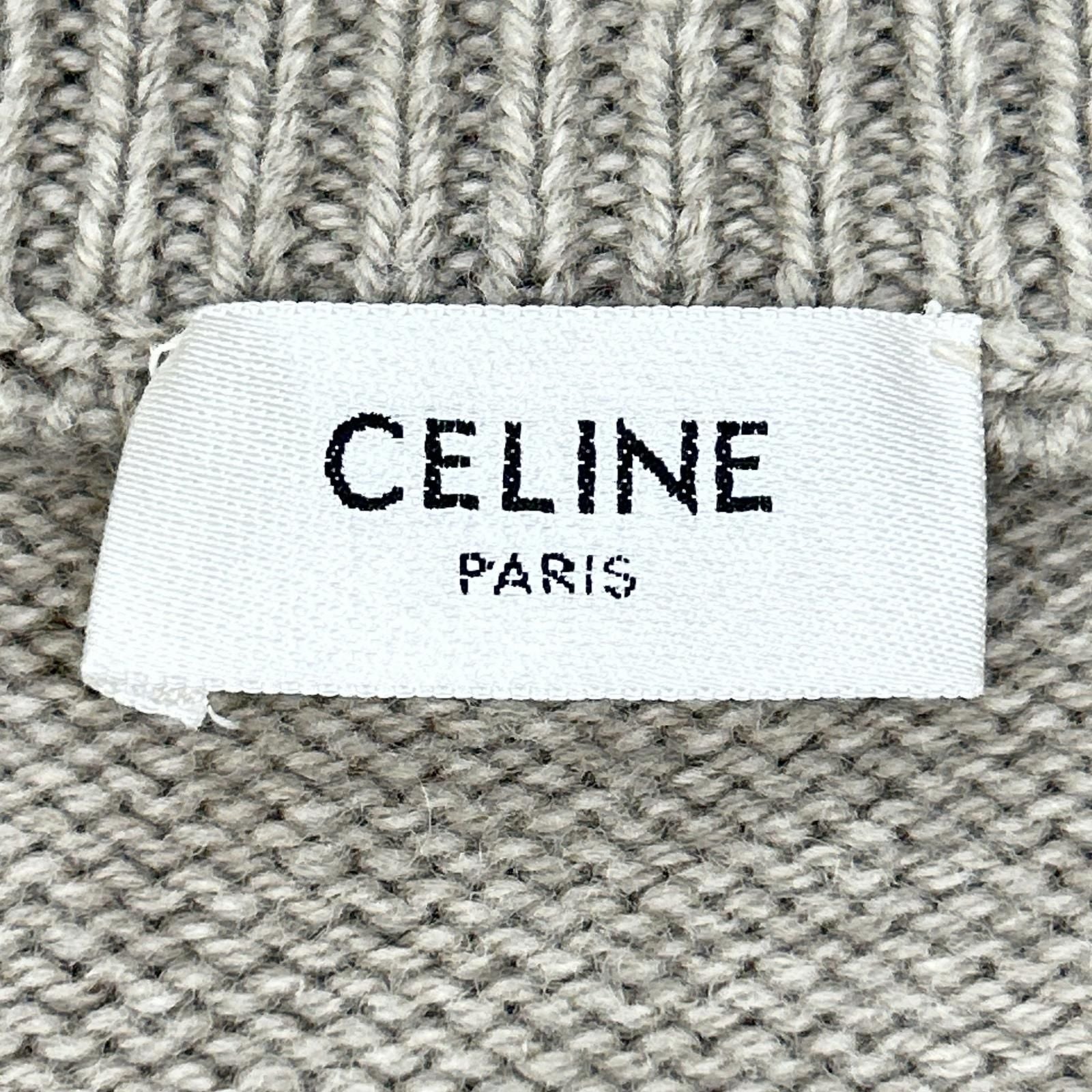Celine Triomphe Cashmere wool Knit Sweater XL — view 3