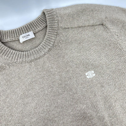Celine Triomphe Cashmere wool Knit Sweater XL — view 7