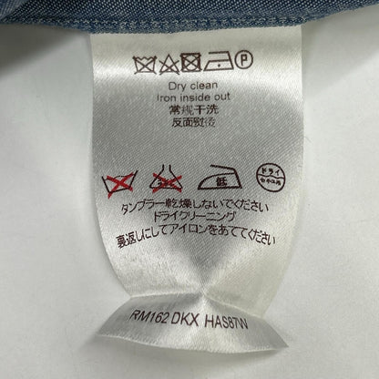 Louis Vuitton Dkx Blue Cotton Wool Silver backprintlong Sleeveshirt T-Shirt — view 5