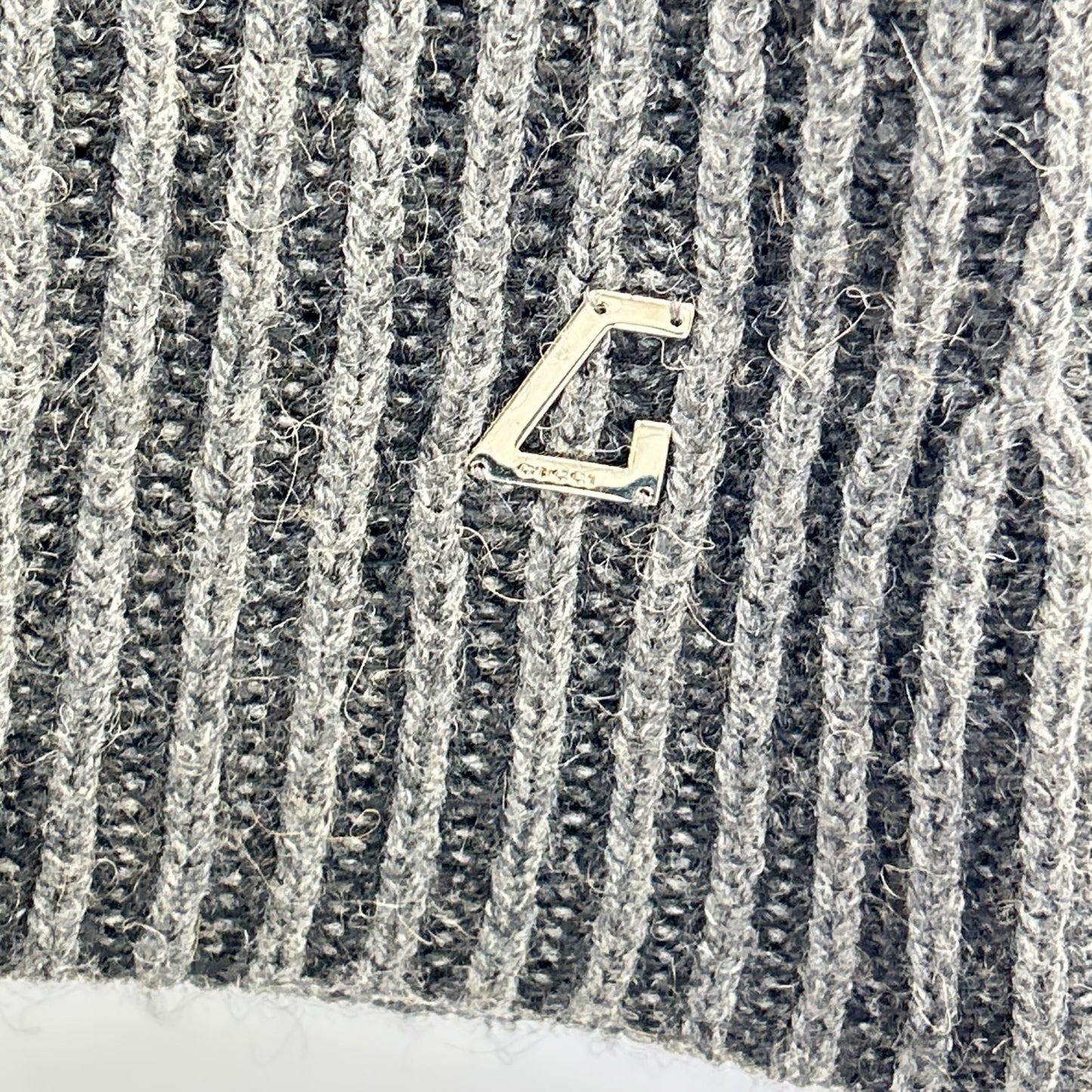 Gucci Gray Sleeveless Knit Sweater — view 4