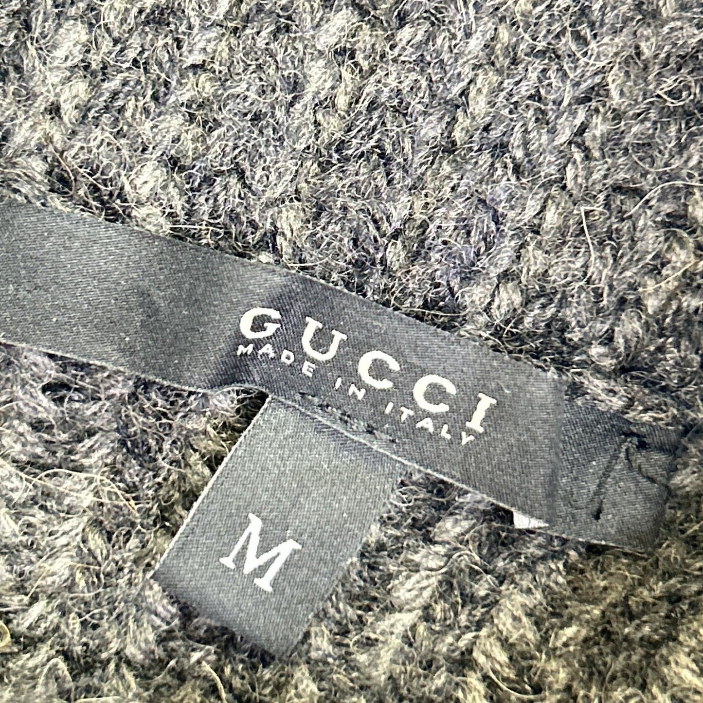 Gucci Gray Sleeveless Knit Sweater — view 3