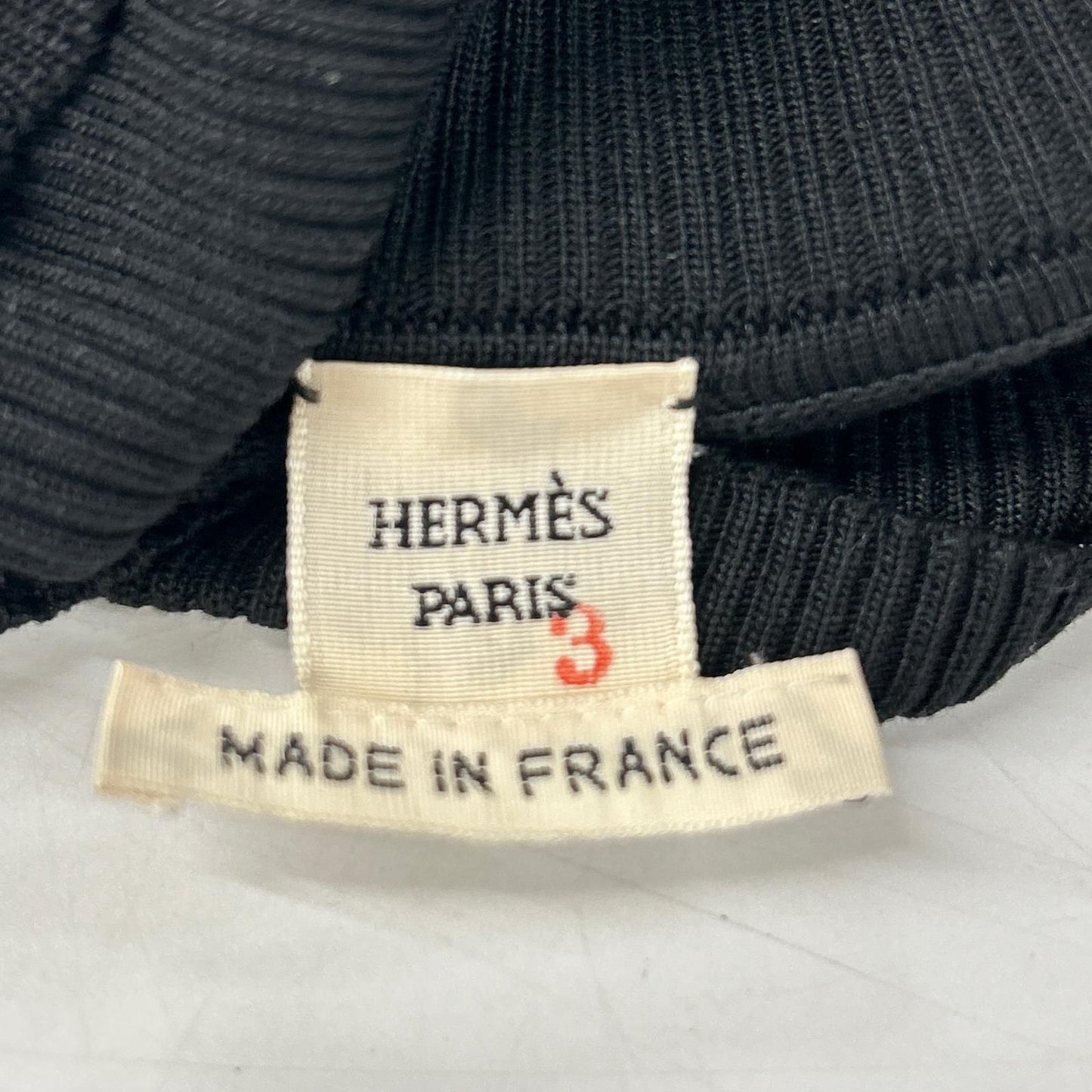 Hermes Era Black Ron Knit 34 Sweater — view 3