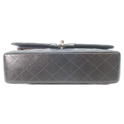 Chanel Black Lamb Silver Quilted 25 Shoulder — view 5