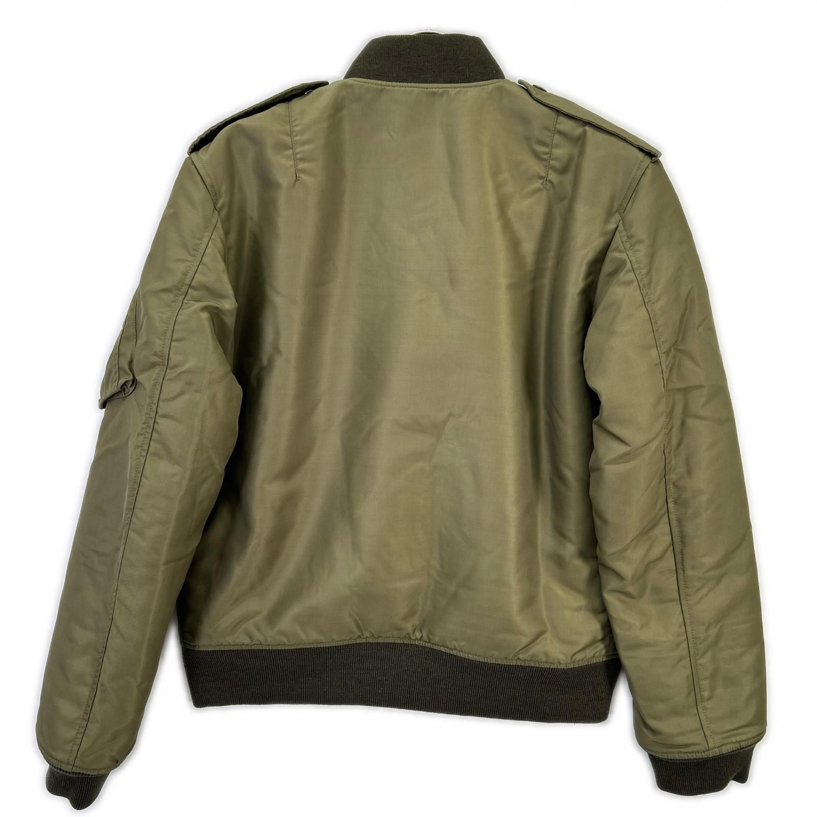Saint Laurent Paris Khaki lightjacket 46 Jacket — view 2