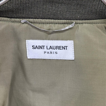 Saint Laurent Paris Khaki lightjacket 46 Jacket — view 4