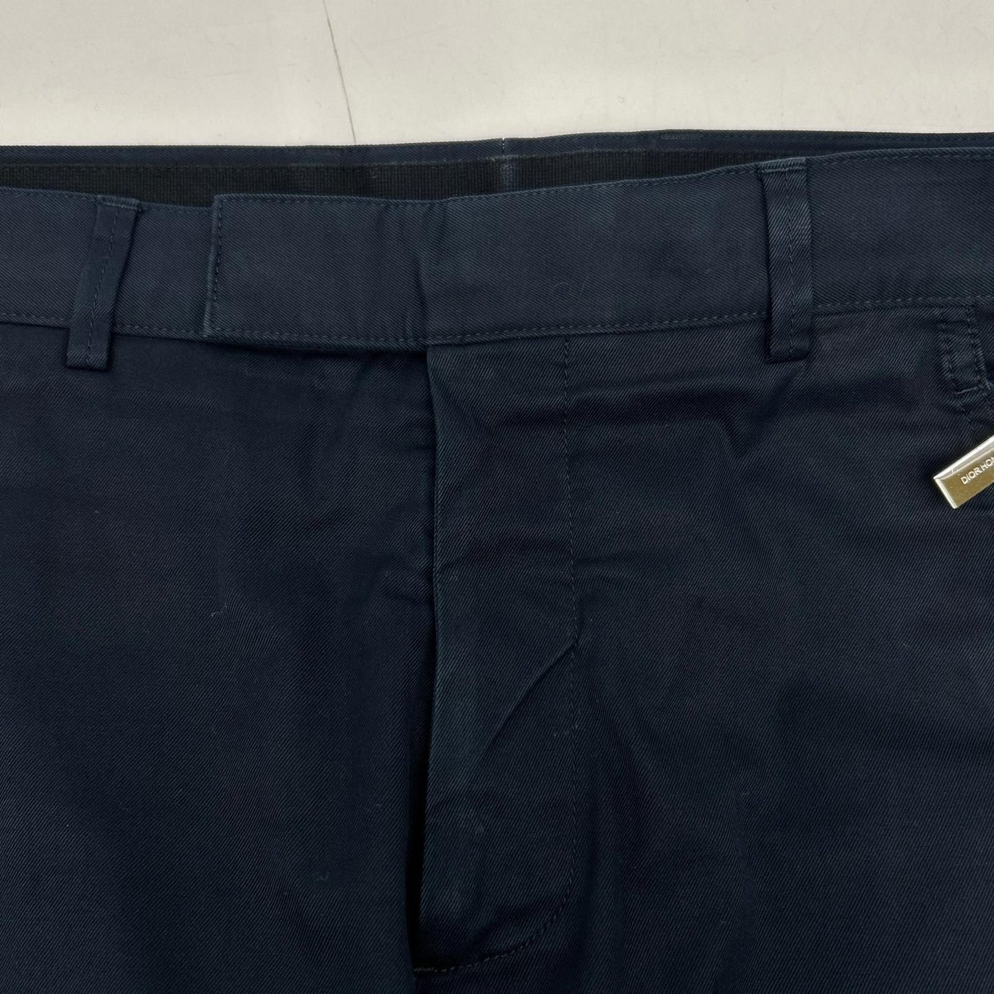 Dior Homme Black Cropped Pants 48 — view 6