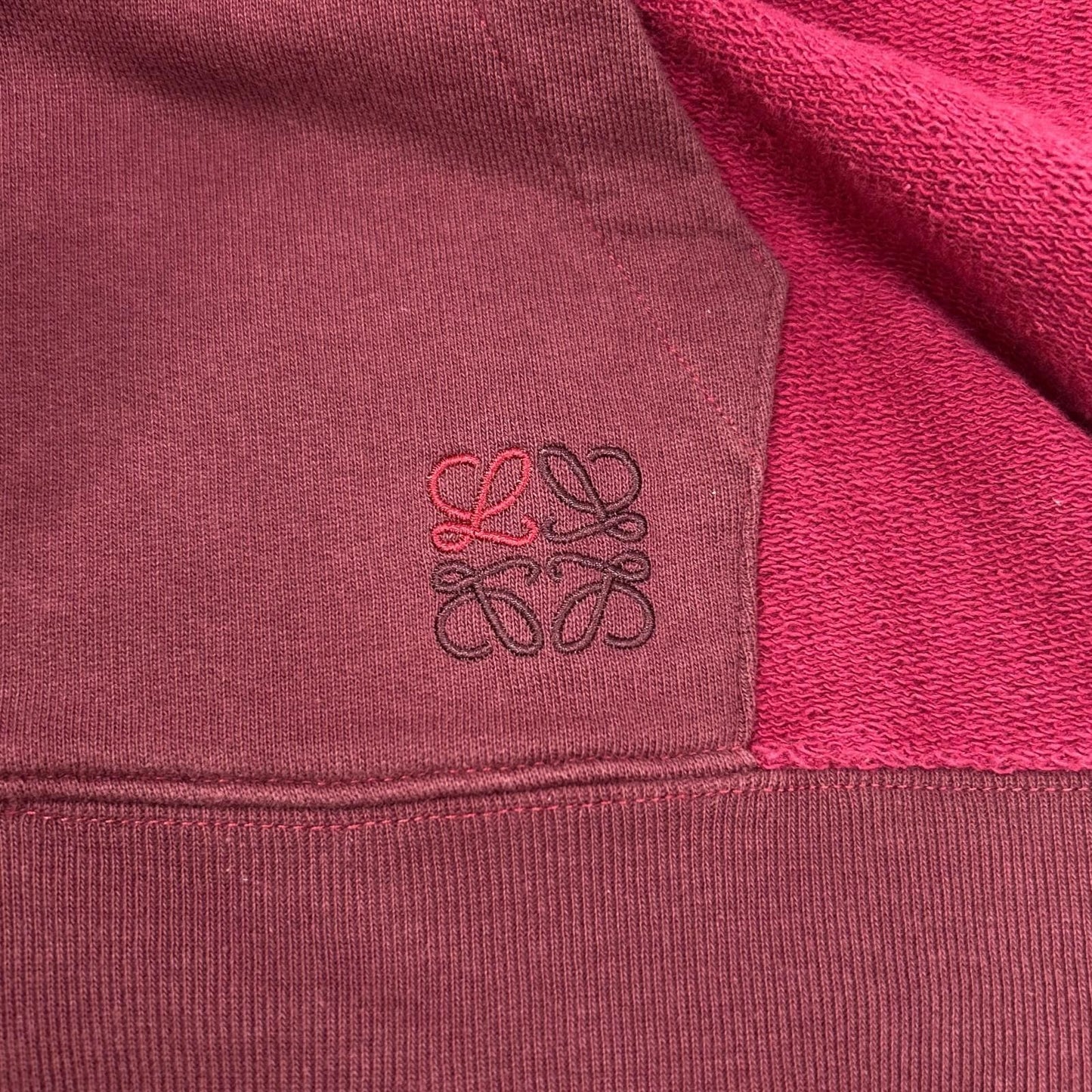 Loewe Red Toggle Hoodie — view 8