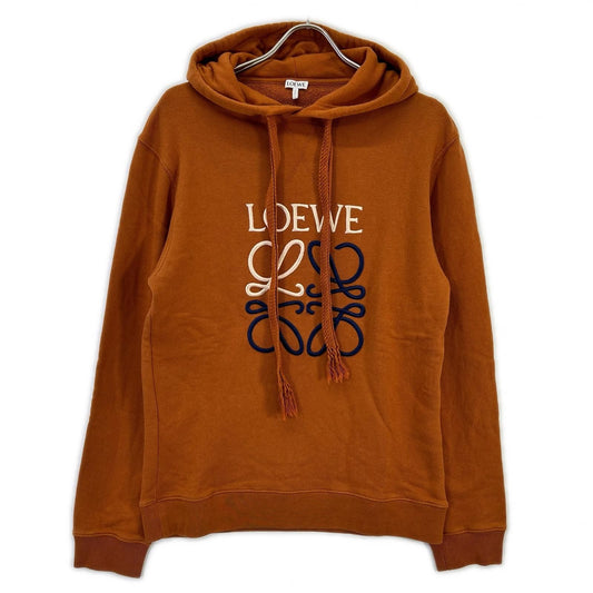 Loewe Beige Anagram Logo Embroidery Sweatshirt